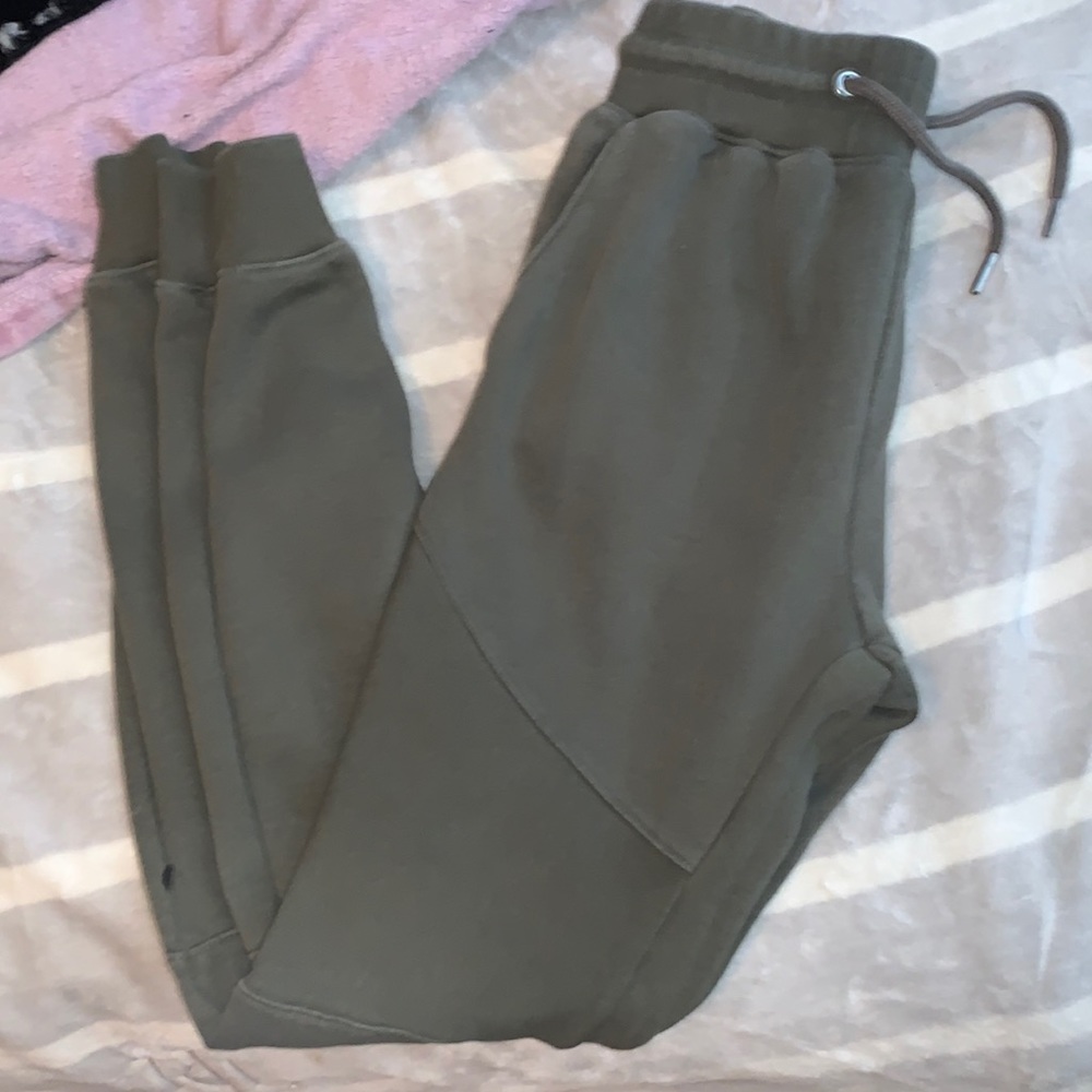 Olive Green Sweatpants